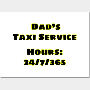 Dad's Taxi Posters and Art